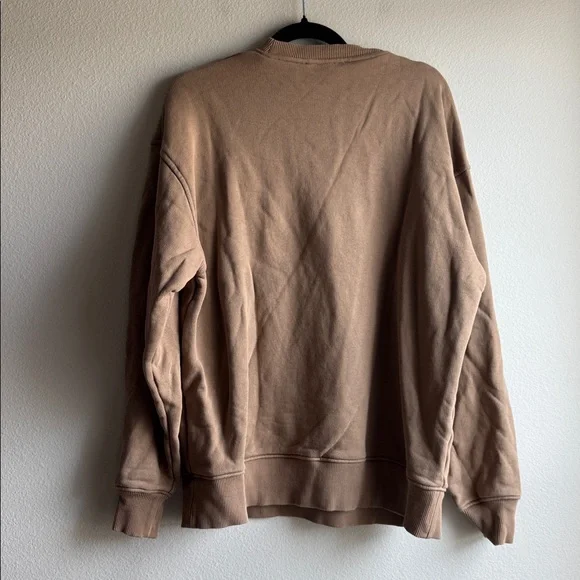 Acne Studios Forban Oversized Logo Embroidered Loopback Cotton-Jersey Sweatshirt - Picture 6 of 6